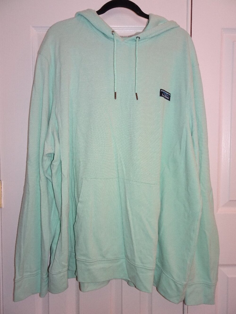 L.L. Bean Mint Green Lightweight Hoodie